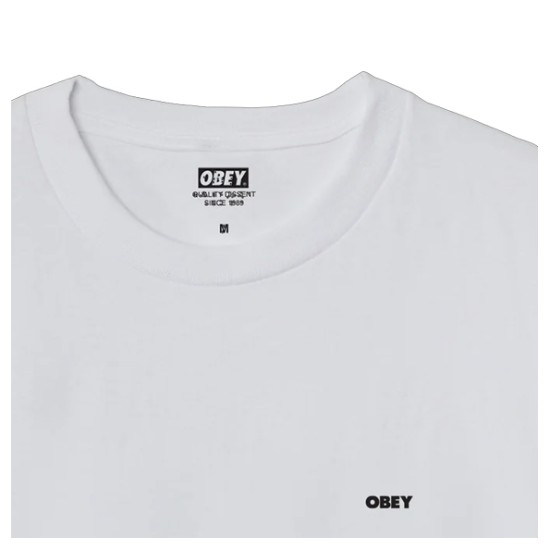 Obey Warning Sign Tee