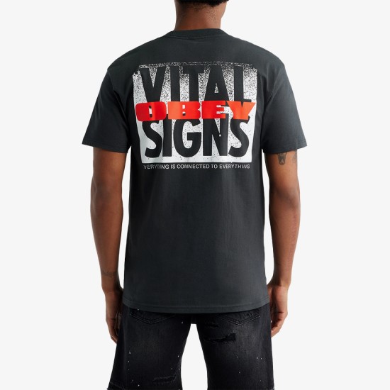 ObeyT-shirt Vintage Black ObeyT-shirt Vintage Black