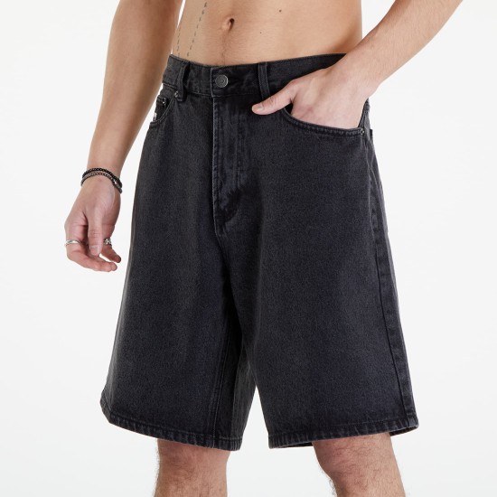 Obey Ανδρική Βερμούδα Τζιν Faded Black Obey Ανδρική Βερμούδα Τζιν Faded Black