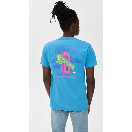 Obey Men's Dream Construction Tee Obey Men's Dream Construction Tee