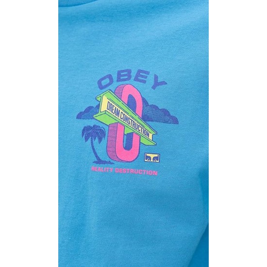 Obey Men's Dream Construction Tee Obey Men's Dream Construction Tee