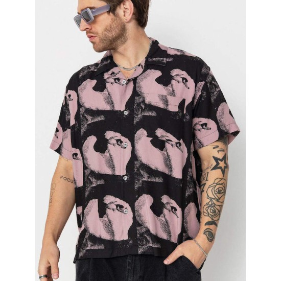 Obey Κοντομάνικο Πουκάμισο Mauve