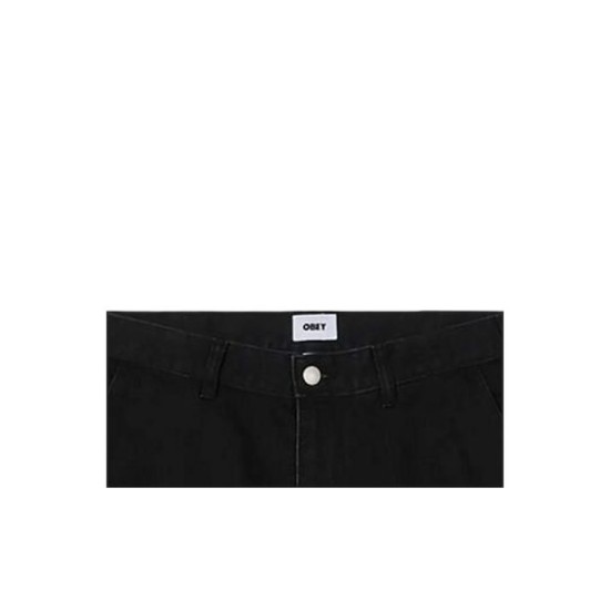 Obey Ανδρική Βερμούδα Τζιν Μαύρη Obey Ανδρική Βερμούδα Τζιν Μαύρη