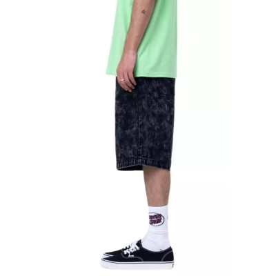 Santa CruzΑνδρική Βερμούδα Black Acid Wash Santa CruzΑνδρική Βερμούδα Black Acid Wash