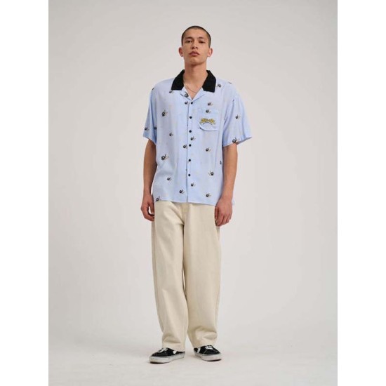 Santa Cruz Κοντομάνικο Πουκάμισο Fresh Blue, Γαλάζιο Santa Cruz Κοντομάνικο Πουκάμισο Fresh Blue, Γαλάζιο