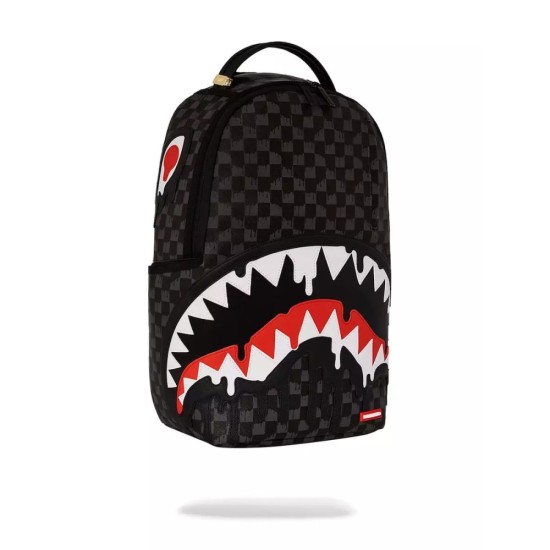 SPRAYGROUND Dripping Sharks In Paris Dlxv Backpack Mαύρο SPRAYGROUND Dripping Sharks In Paris Dlxv Backpack Mαύρο
