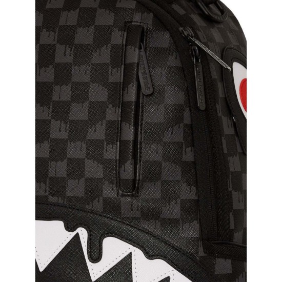 SPRAYGROUND Dripping Sharks In Paris Dlxv Backpack Mαύρο SPRAYGROUND Dripping Sharks In Paris Dlxv Backpack Mαύρο