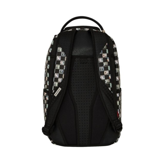 Sprayground Checks Cashed Dlxsv Backpack Μαύρο