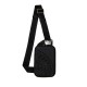 Sprayground The Hero Printed Zipper Hard-Shell Crossbody Bag Μαύρο