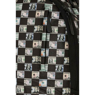 Sprayground Checks Cashed Dlxsv Backpack Μαύρο