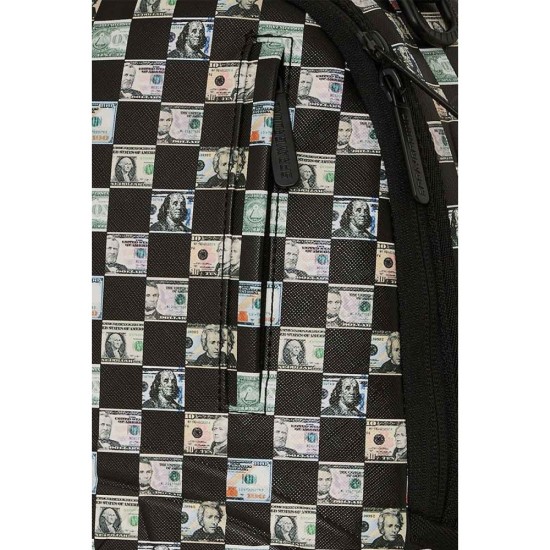 Sprayground Checks Cashed Dlxsv Backpack Μαύρο