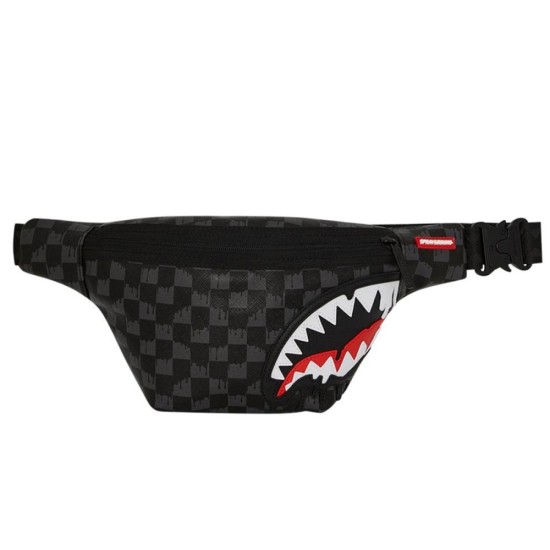 SPRAYGROUND DRIPPING SHARKS IN PARIS SAVVY CROSSBODY Mαύρο SPRAYGROUND DRIPPING SHARKS IN PARIS SAVVY CROSSBODY Mαύρο