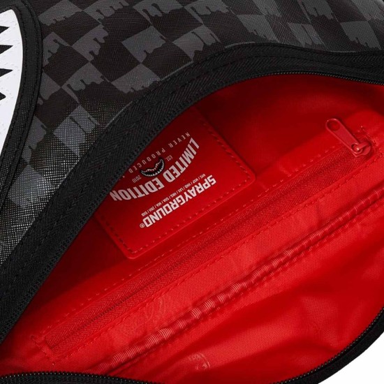 SPRAYGROUND DRIPPING SHARKS IN PARIS SAVVY CROSSBODY Mαύρο SPRAYGROUND DRIPPING SHARKS IN PARIS SAVVY CROSSBODY Mαύρο