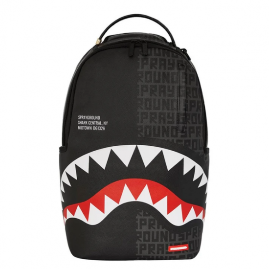 PRAYGROUND SHARK CENTRAL SPLIT INFINITY DLXSV BACKPACK PRAYGROUND SHARK CENTRAL SPLIT INFINITY DLXSV BACKPACK