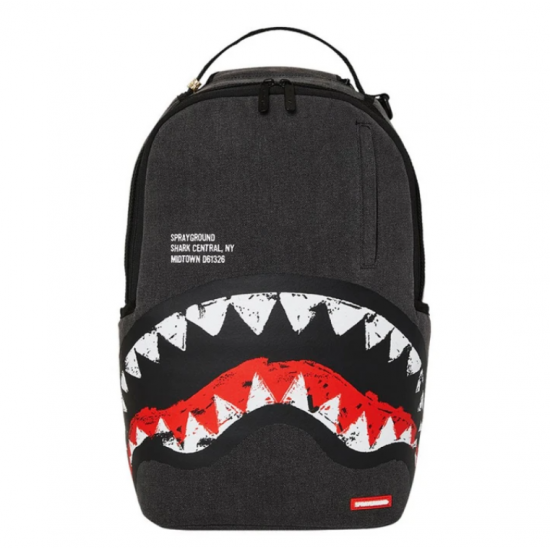 SPRAYGROUND SPRAYGROUND SHARK CENTRAL PAINTED DLXS BACKPACK SPRAYGROUND SPRAYGROUND SHARK CENTRAL PAINTED DLXS BACKPACK
