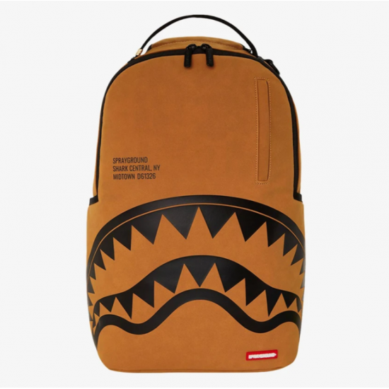 Shark Central Dlx-faux Suede Backpack Shark Central Dlx-faux Suede Backpack