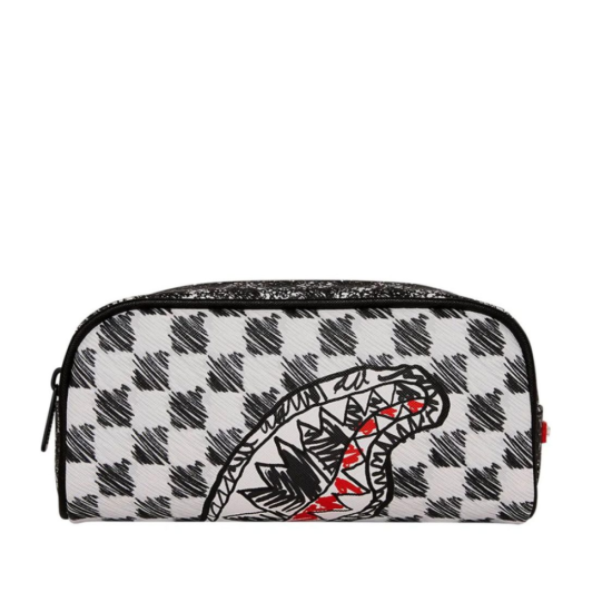 Sprayground MIX AND MATCH SCRIBBLE PENCIL POUCH Μαύρο Sprayground MIX AND MATCH SCRIBBLE PENCIL POUCH Μαύρο