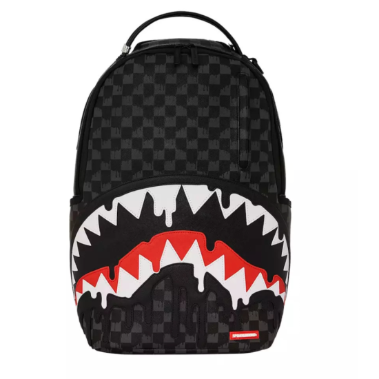 SPRAYGROUND Dripping Sharks In Paris Dlxv Backpack Mαύρο SPRAYGROUND Dripping Sharks In Paris Dlxv Backpack Mαύρο