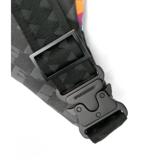 SPRAYGROUND Slime Takeover Crossbody Μαύρο SPRAYGROUND Slime Takeover Crossbody Μαύρο