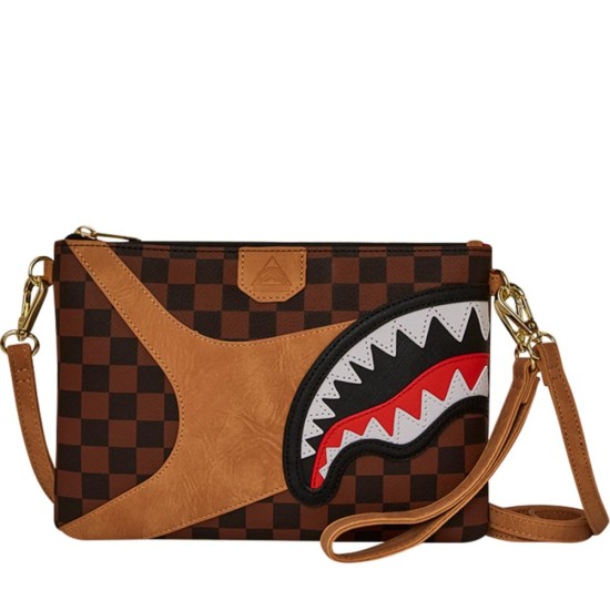 Sprayground Hennyville Crossover Clutch Καφέ Sprayground Hennyville Crossover Clutch Καφέ
