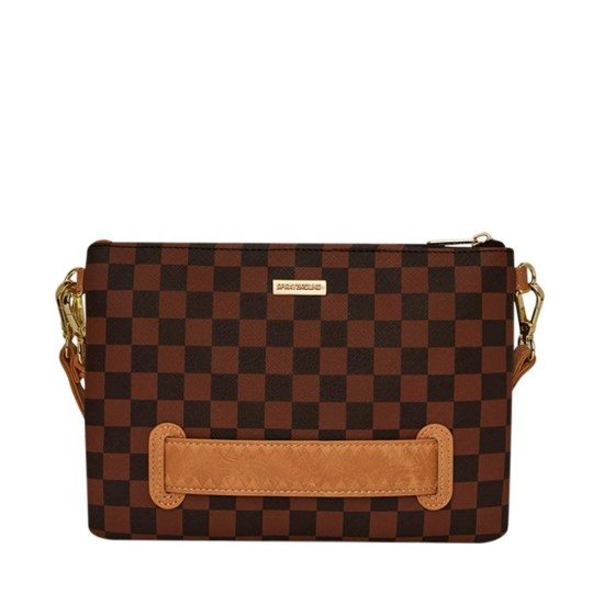 Sprayground Hennyville Crossover Clutch Καφέ Sprayground Hennyville Crossover Clutch Καφέ