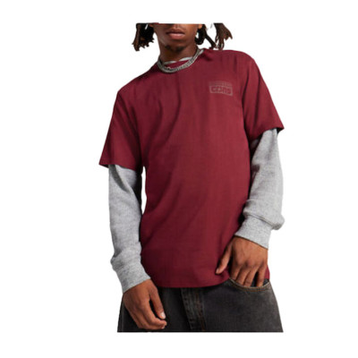 Converse Ανδρικό T-shirt Κοντομάνικο Κόκκινο Converse Ανδρικό T-shirt Κοντομάνικο Κόκκινο