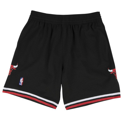 Mitchell & Ness Chicago Bulls Swingman Shorts - Μαύρο Mitchell & Ness Chicago Bulls Swingman Shorts - Μαύρο