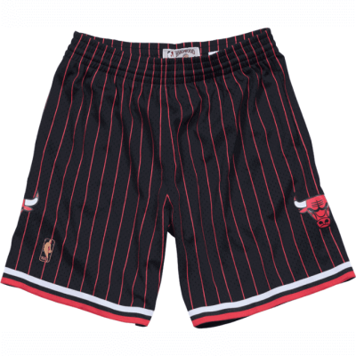 Mitchell & Ness Chicago Bulls Swingman Shorts - Μαύρο Mitchell & Ness Chicago Bulls Swingman Shorts - Μαύρο