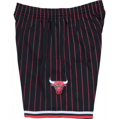 Mitchell & Ness Chicago Bulls Swingman Shorts - Μαύρο Mitchell & Ness Chicago Bulls Swingman Shorts - Μαύρο