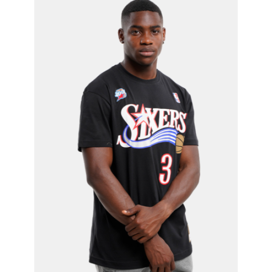 Mitchell & Ness NBA NN Tee 76ers Allen Iverson 3 Mitchell & Ness NBA NN Tee 76ers Allen Iverson 3