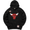 Mitchell & Ness NBA Team Logo Chicago Bulls Ανδρική Μπλούζα με Κουκούλα