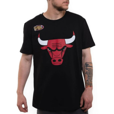 NBA TEAM LOGO TEE BULLS CHIACGO BULLS BLACK NBA TEAM LOGO TEE BULLS CHIACGO BULLS BLACK
