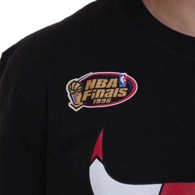 NBA TEAM LOGO TEE BULLS CHIACGO BULLS BLACK NBA TEAM LOGO TEE BULLS CHIACGO BULLS BLACK