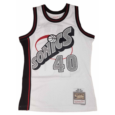 Mitchell & Ness Nba Seattle Supersonics Shawn Kemp 1995 Cracked Cement Swingman Jersey Mitchell & Ness Nba Seattle Supersonics Shawn Kemp 1995 Cracked Cement Swingman Jersey