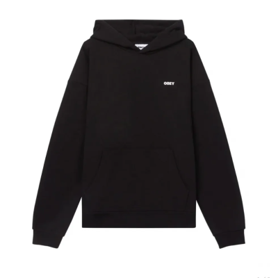 OBEY BOLD STAR EXTRA HEAVY HOOD FLEECE OBEY BOLD STAR EXTRA HEAVY HOOD FLEECE