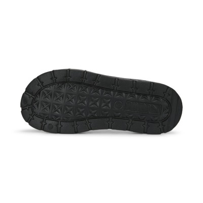 Puma Mayze Stack Injex Wns Slides Μαύρο Puma Mayze Stack Injex Wns Slides Μαύρο