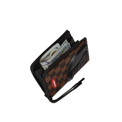SPRAYGROUND SIP CLEAR SM & EYES WALLET