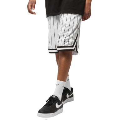 Small Signature Pinstripe Mesh Shorts Άσπρο Small Signature Pinstripe Mesh Shorts Άσπρο