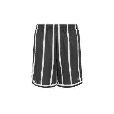 KARL KANI SMALL SIGNATURE STRIPED MESH SHORTS Μαύρο KARL KANI SMALL SIGNATURE STRIPED MESH SHORTS Μαύρο