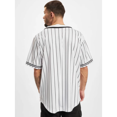 KARL KANI SERIF PINSTRIPE BASEBALL SHIRT Άσπρο KARL KANI SERIF PINSTRIPE BASEBALL SHIRT Άσπρο