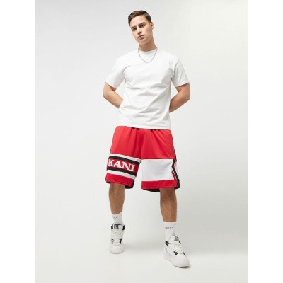 KARL KANI RETRO BLOCK SHORTS Κόκκινο KARL KANI RETRO BLOCK SHORTS Κόκκινο