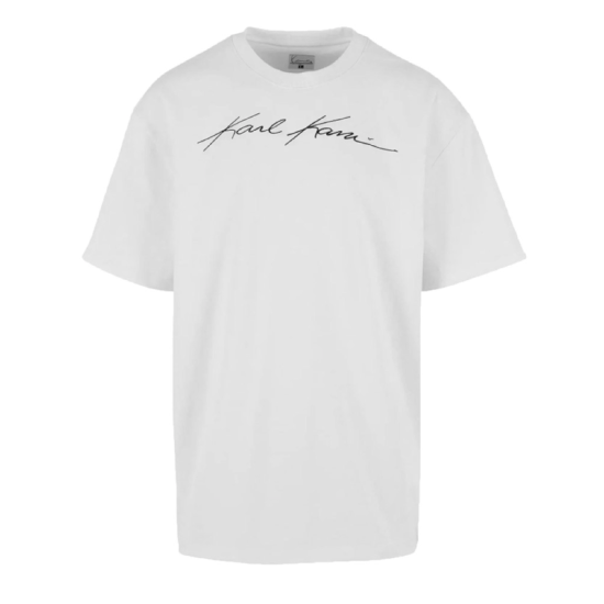 Karl Kani Autograph Heavy Jersey Boxy Tee Άσπρο Karl Kani Autograph Heavy Jersey Boxy Tee Άσπρο