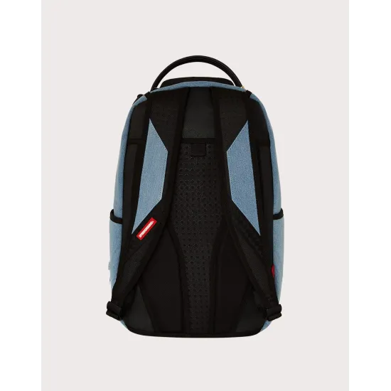 Unisex Sprayground Denim Shark Bite DLXSV Backpack Unisex Sprayground Denim Shark Bite DLXSV Backpack