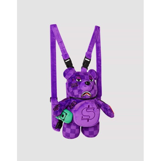 Unisex Sprayground Mini Bear Backpack