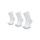 Under Armour Heatgear Αθλητικές Κάλτσες Λευκές 3 Ζεύγη
