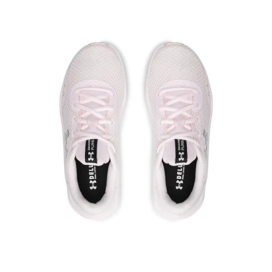 Under Armour Charged Pursuit 3 Γυναικεία Αθλητικά Παπούτσια Running Pink Note / Metallic Silver