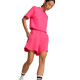 Puma Downtown High Waisted Shorts - Ροζ