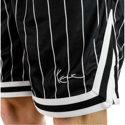 Karl Kani Small Signature Pinstripe Mesh Short - Μαύρο Karl Kani Small Signature Pinstripe Mesh Short - Μαύρο