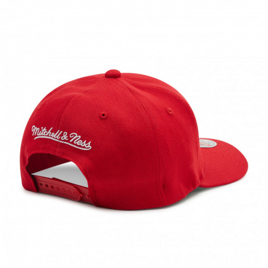 Mitchell & Ness Chicago Bulls Hardwood Redline Snapback Hat -Κόκκινο