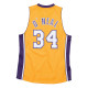 Mitchell & Ness NBA Swingman Jersey Lakers 99 O'Neal - Πορτοκαλί/Μωβ